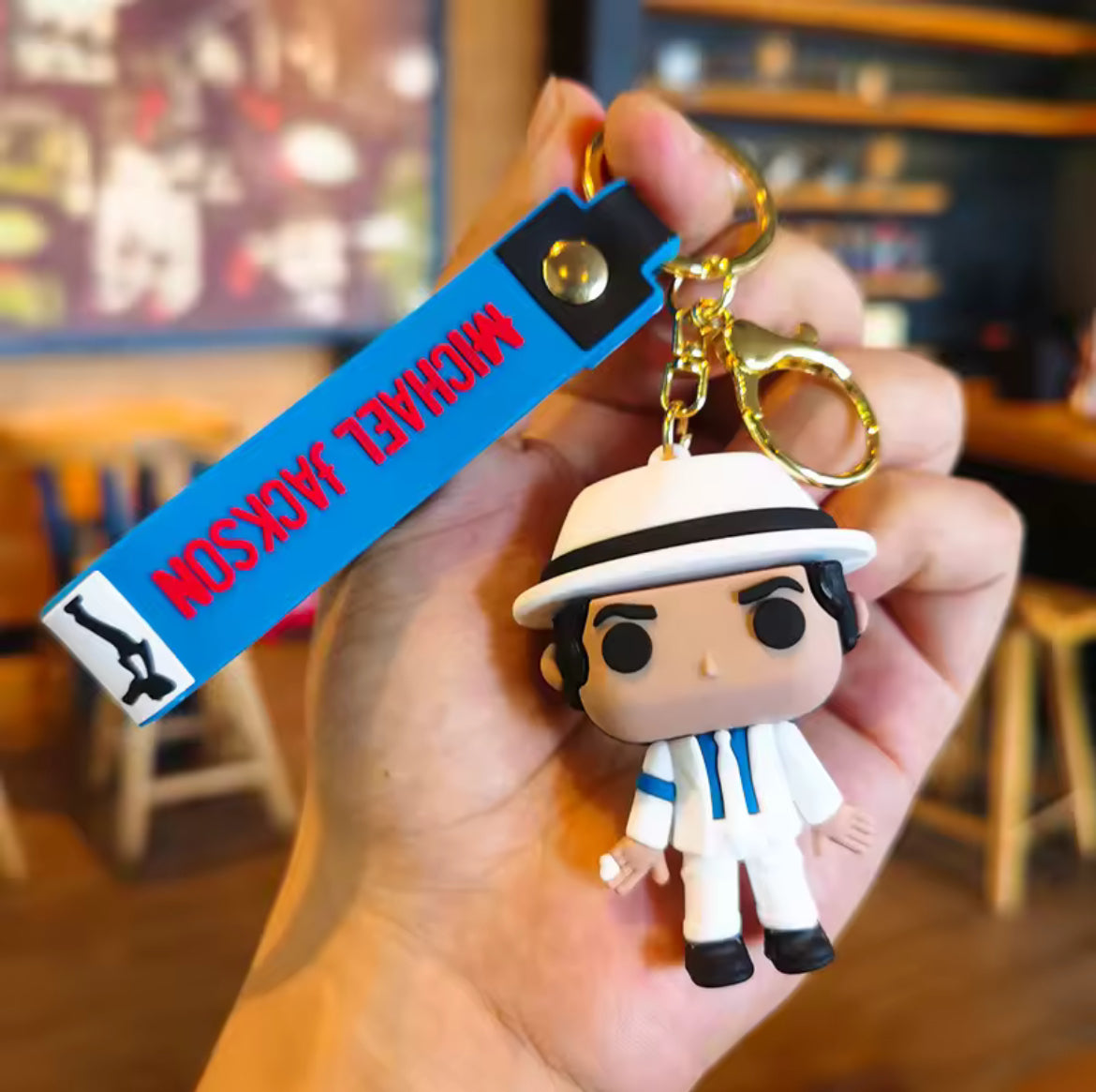 MJ keychain